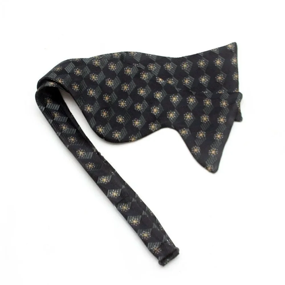 Camellucci Mens Self-tied Bow Tie Silk‎ Big Butterfly Bowtie S547